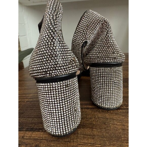 Delicacy women’s size 6.5 jeweled sandal heels - Picture 6 of 12